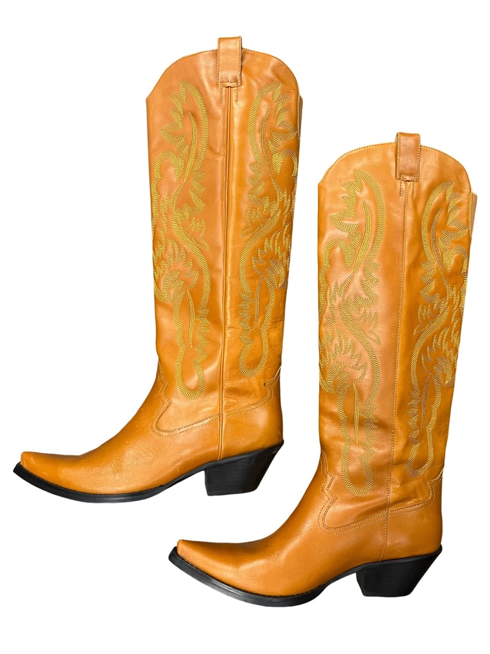 JEFFREY CAMPBELL Leather Western Boots - Picture 2 of 9